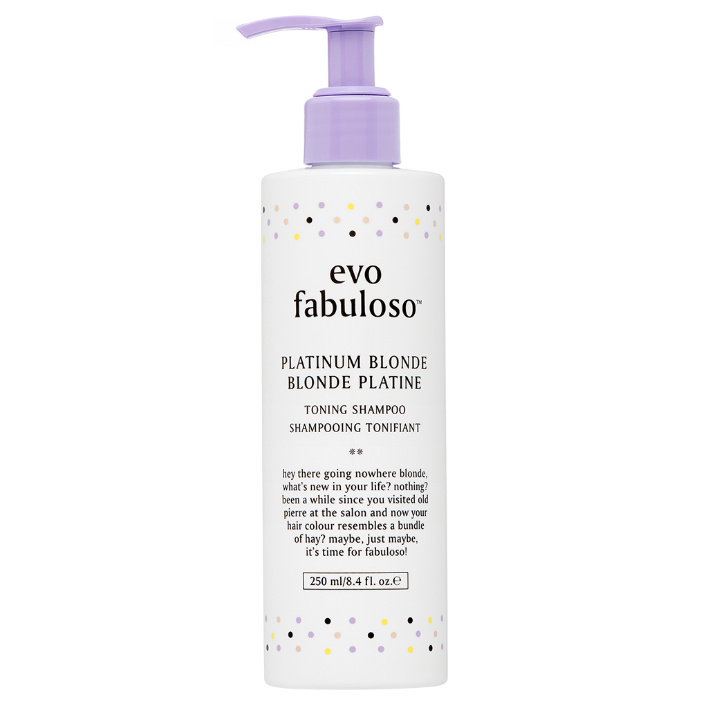 fabuloso platinum blonde shampoo tonalizzante - 250ml